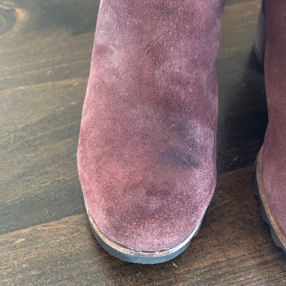 Sorel Farah Women's Mid Calf NL2681 Suede Leather Lace Up Heel Boots Size 8.5 - Picture 10 of 10